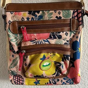 Lily Bloom Colorful Crossbody Bag